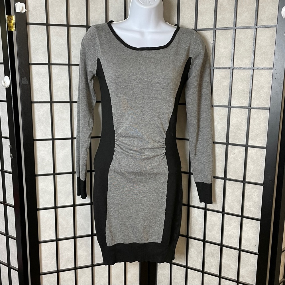 Poof couture ladies long sleeve sweater, dress, size small